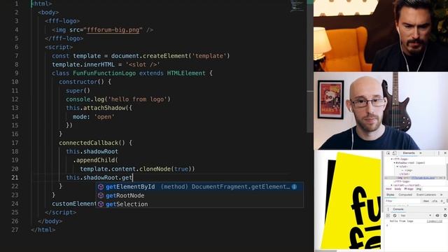 Pair programming Web Components with Paul Lewis смотреть онлайн