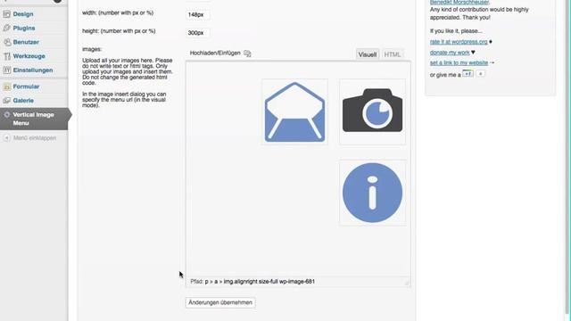 vertical-image-menu a Wordpress Plugin смотреть онлайн