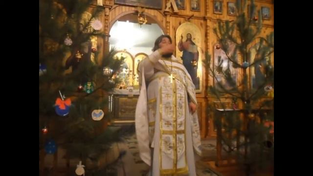 Рождественское богослужение Поздравления от протоиерея Димитрия Старшинина 2018 год смотреть онлайн