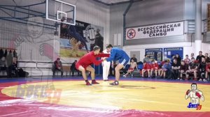 Соревнования по САМБО среди юношей и девушек 16 - 18 лет. Отбор на СЗФО.mp4