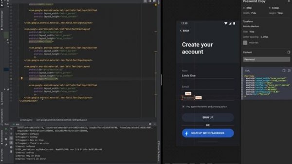Convert your zeplin interface into Android studio code