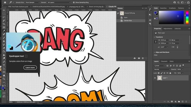 How To Disable Tips On Photoshop's Left-Hand Toolbar (PhotoShop CC, MacOS Big Sur) смотреть онлайн