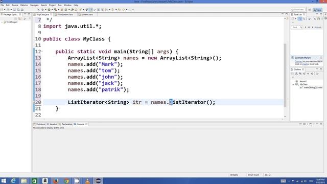 Java Tutorial For Beginners 34 - ListIterator in Java смотреть онлайн