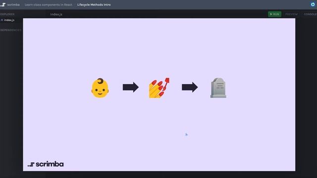 Intro to React Lifecycle Methods | Class Components in React tutorial смотреть онлайн