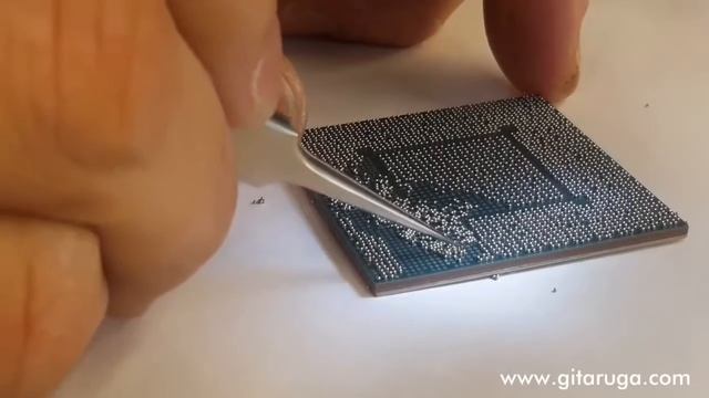 Реболл видеочипа от GTX980Ti вручную без трафарета смотреть онлайн