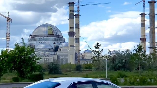 Новая Самая Большая мечеть Центральная Азия на 30000 тыс мест. НурСултан 2021 смотреть онлайн