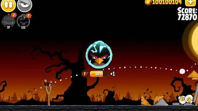 Angry Birds Seasons. СТРАШНЫЙ УСАТЫЙ БАРОН. Halloween 🎃. #1 смотреть онлайн