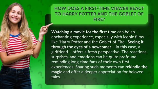 How Does a First-Time Viewer React to Harry Potter and the Goblet of Fire? смотреть онлайн