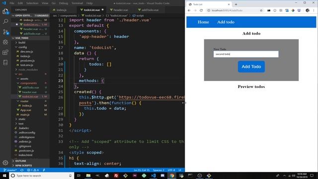 Vue.js Practice Project смотреть онлайн