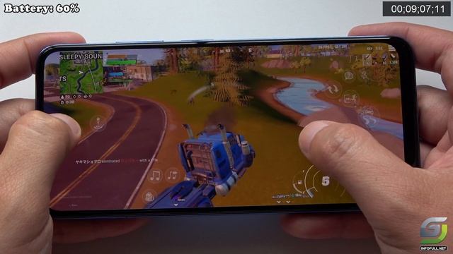 Redmi Note 11s Fortnite Gameplay