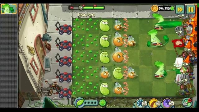 Растения против зомби 2/Plants vs Zombies 2 : бонусная миссия Piñata смотреть онлайн