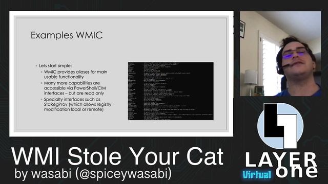 LayerOne 2021 - Wasabi - WMI Stole Your Cat смотреть онлайн