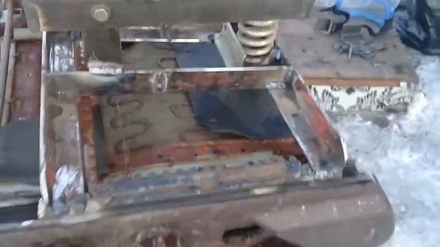 Переделонная седушка от иномарки в Т25 смотреть онлайн