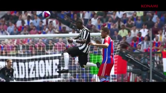 Первый геймплейный трейлер Pro Evolution Soccer 2015 смотреть онлайн