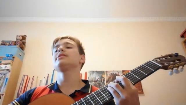 Прикольный пассаж на гитаре смотреть онлайн