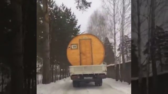 Доставка и монтаж кедровых, утепленных бань-бочек!(Тюмень) смотреть онлайн