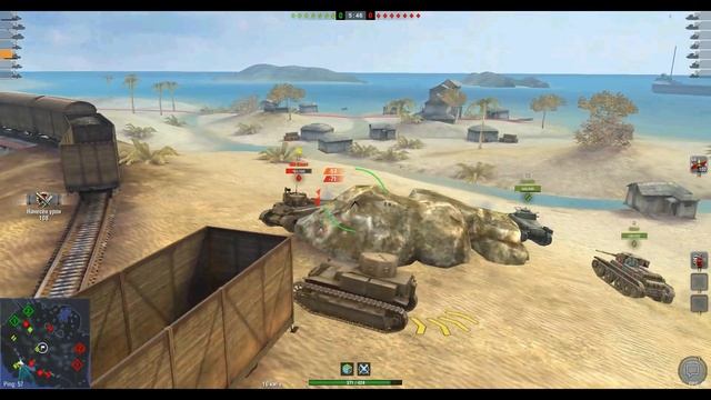 Обзор на T2 Medium танк 2 уровня WOT Blitz. Самый средний смотреть онлайн