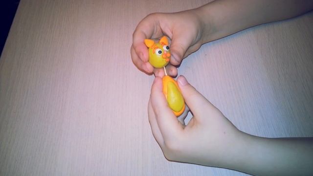 Как слепить из пластилина кота