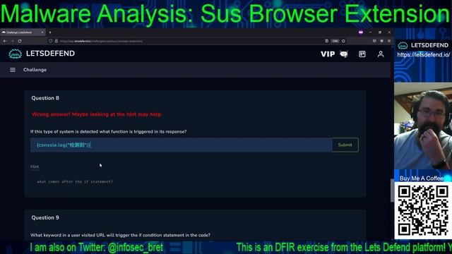 Malware Analysis - Suspicious Browser Extension смотреть онлайн