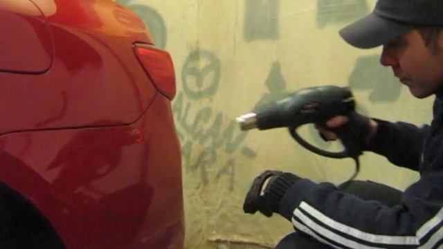 Paintless Dent Remuval TOYOTA Ремонт бампера смотреть онлайн