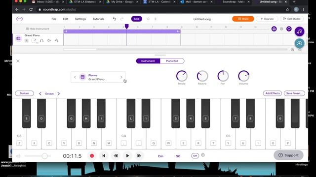 How To Make Music On Soundtrap | Intro Tutorial смотреть онлайн