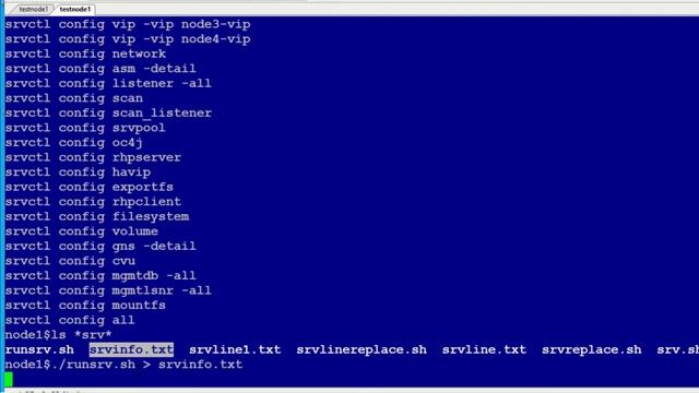 quickly gather RAC system information using SRVCTL & CRSCTL смотреть онлайн