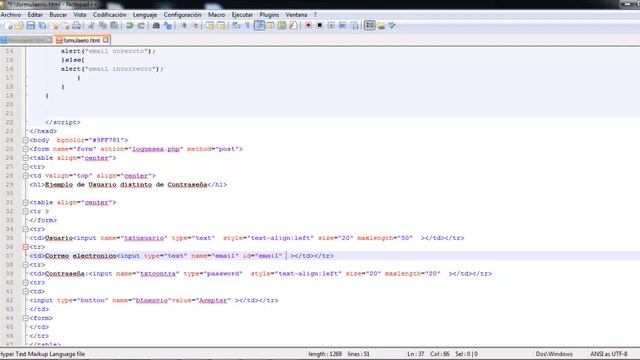 validaciones utilizando JavaScript y Expresiones R. смотреть онлайн