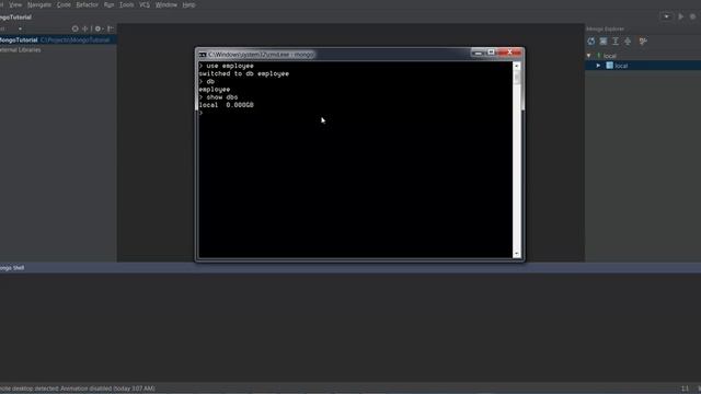 MongoDB Tutorial for Beginners - Creating a database in MongoDB - Part 4 смотреть онлайн