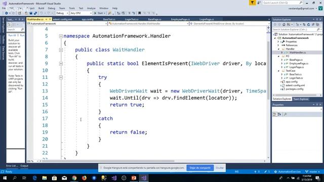 Introduccion a la automatizacion de pruebas con tecnologías .Net смотреть онлайн