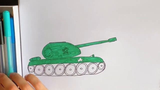 РИСУЕМ ТАНК | КАК КРАСИВО НАРИСОВАТЬ ТАНК DRAW A TANK | HOW TO DRAW A TANK BEAUTIFULLY смотреть онлайн