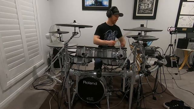 Blinding lights - The Weeknd (V-Drums Drum Cover) смотреть онлайн