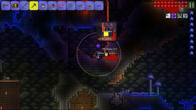 Criando Obsidian para Caveira e Escudo! • Terraria Mobile #23 смотреть онлайн