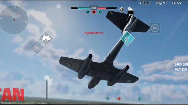 5Tan - Platoon T95 - War Thunder Mobile смотреть онлайн