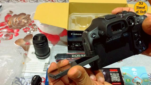 Unboxing EOS R7 Canon Camera + RF-s 18-150mm Lenses KIT смотреть онлайн