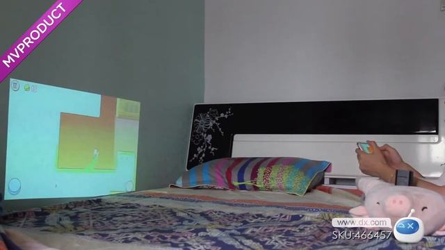Portable Mini DLP LED HD Wi Fi Projector смотреть онлайн