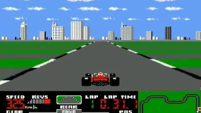 Ferrari Grand Prix Challenge - gameplay NES смотреть онлайн