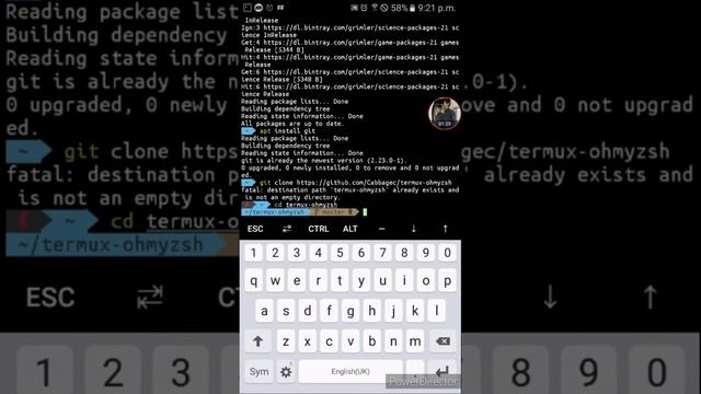 Termux them change. All command смотреть онлайн