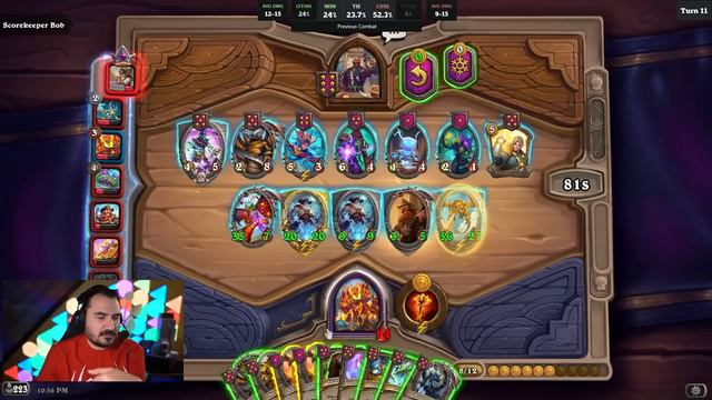 A BIZARRE DEMON-DRAGON BUILD! - Hearthstone Battlegrounds смотреть онлайн