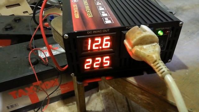 Обзор инвертора с Али 12 на 220 до 4 кВт, чистый синус смотреть онлайн