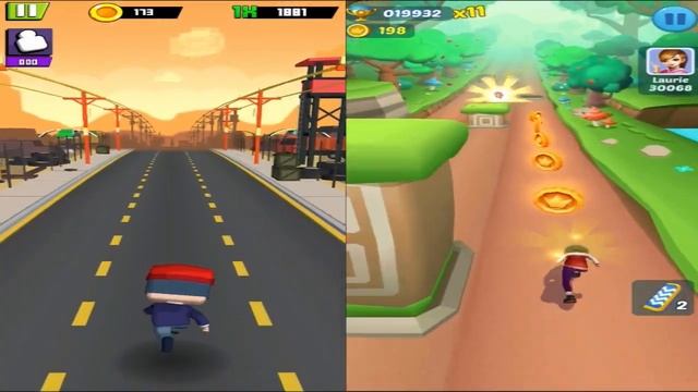 NEW GAME | Subway Princess Runner VS Kiddy Run - Endless Run | Android/iOS Gameplay HD