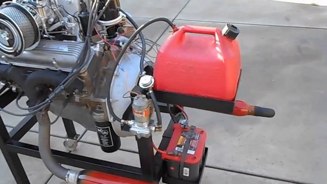 1957 Chevy 283 Fuelie FI Corvette Duntov 097 Camshaft Running Warmed Up смотреть онлайн