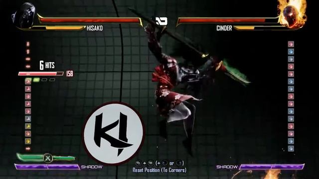 Killer Instinct: Season 3 - Hisako's Shadow Counter on Cinder breaks the game. смотреть онлайн