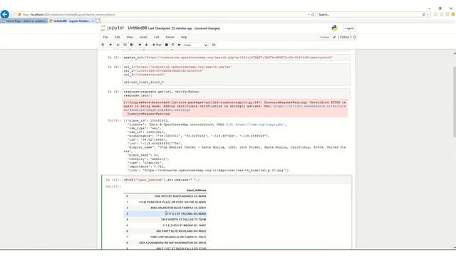 Extract Latitude and Longitude by Address : Python, Pandas смотреть онлайн