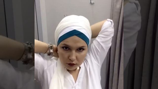 Завязывание платка на никах . Как завязать платок на никах. Повязывание платка. Оформление платка . смотреть онлайн