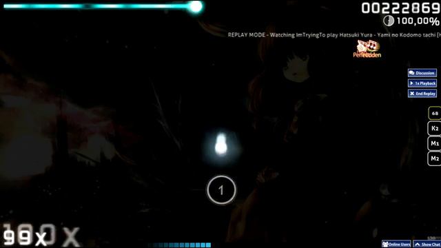 TheMartyr play in "osu!". [6] [Hatsuki Yura - Yami no Kodomo tachi] [Hard] [Mods] смотреть онлайн