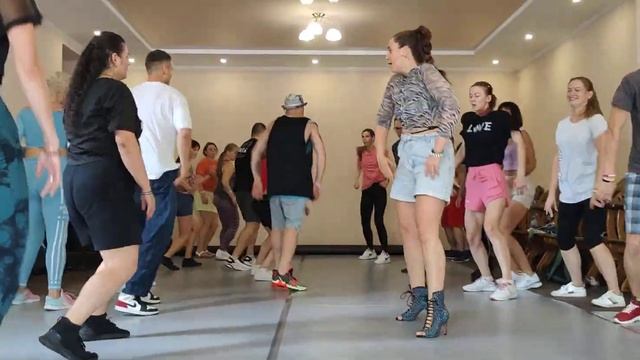 Master class in salsa. Roual and Maria. Dance Festival "VDC" смотреть онлайн