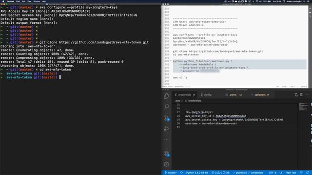 AWS MFA Token смотреть онлайн