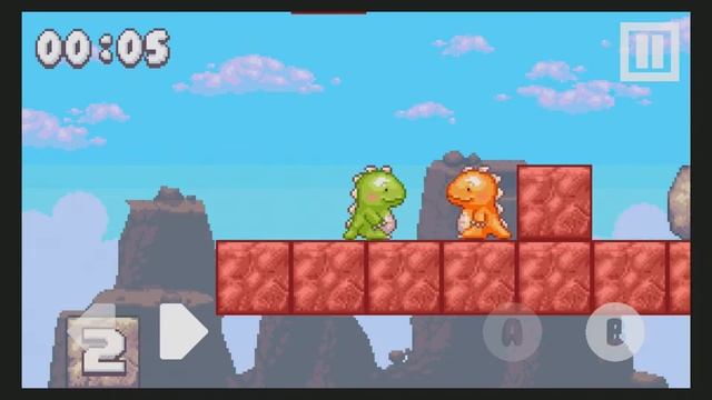 Dinofour World 02 level 07 - 12 [Android / iOS] - Gameplay смотреть онлайн