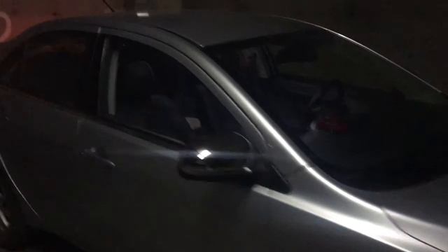 Приветственный свет на штатной охранной системе Lancer X смотреть онлайн