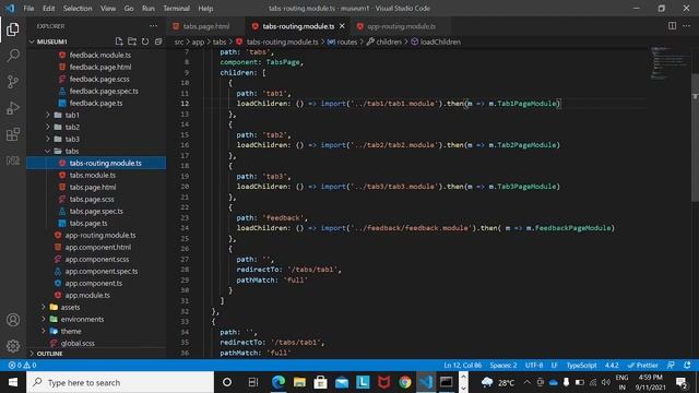 Working with Tabs navigation in Ionic смотреть онлайн